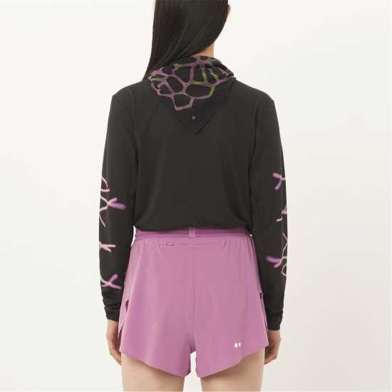 Salomon Shakeout Core Graphic Ls Running Tee Womens  