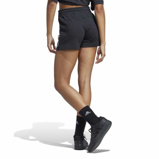 Adidas French Terry Linear Logo Short Womens  Дамски клинове за фитнес