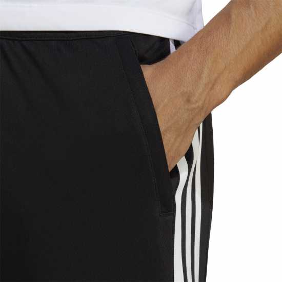 Adidas 3 Stripe Training Essentials Jogger Mens Черно/Бяло Мъжки спортни екипи в две части