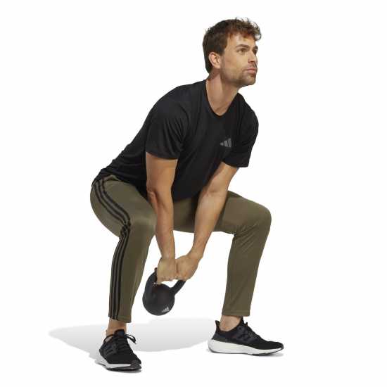 Мъжки спортни екипи в две части Adidas 3 Stripe Training Essentials Jogger Mens Олива Страта Adidas 3 Stripe Training Essentials Jogger Mens Олива Страта Мъжки спортни екипи в две части