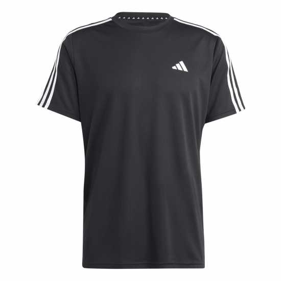 Adidas Мъжка Риза 3 Stripe Essentials Training T-Shirt Mens  Мъжки дрехи за фитнес