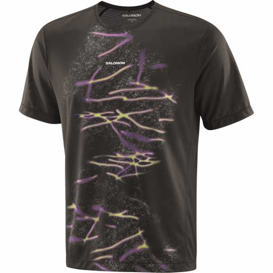 Salomon SHAKEout Core SS Running Tee Mens Black 