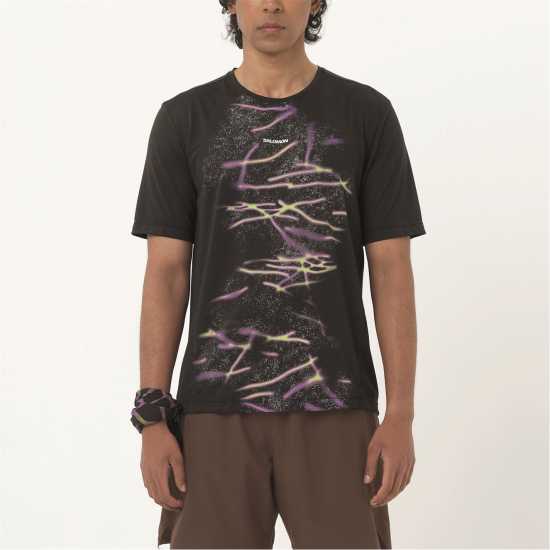 Salomon SHAKEout Core SS Running Tee Mens Black 