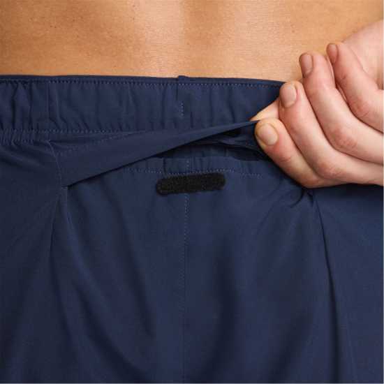 Nike Dri-Fit Challenger Mens 9 Unlined Versatile Shorts Mdnt Navy/Silv 