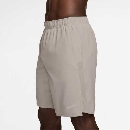 Nike Dri-Fit Challenger Mens 9 Unlined Versatile Shorts Moon Prtcl/Silv 