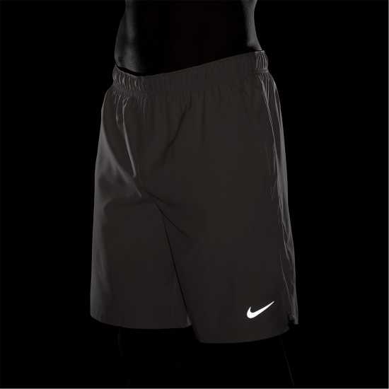 Nike Dri-Fit Challenger Mens 9 Unlined Versatile Shorts Moon Prtcl/Silv 