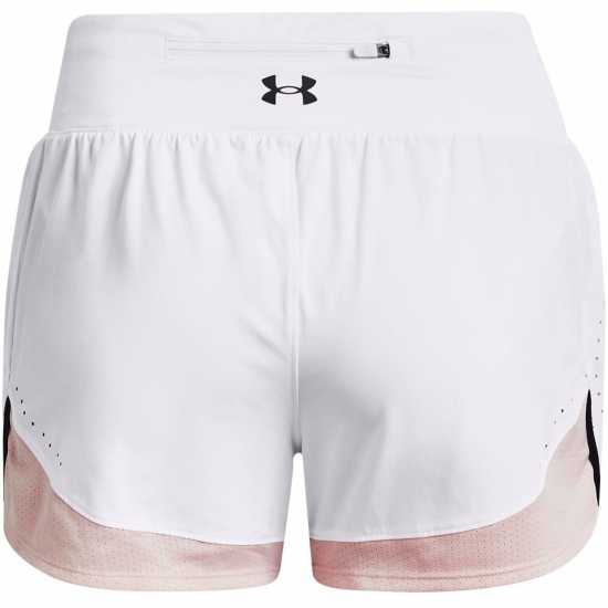 Under Armour Дамски Шорти Armour Paceher Shorts Womens White Дамски клинове за фитнес