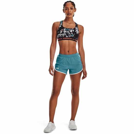 Under Armour Fly By Short 2.0 Ld99 Blue Дамски клинове за фитнес