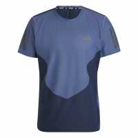 Мъжки дрехи за бягане Adidas Мъжка Риза Own The Run Colourblock Aeroready T-Shirt Mens Adidas Мъжка Риза Own The Run Colourblock Aeroready T-Shirt Mens Мъжки дрехи за бягане