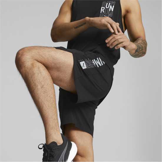Puma Спортни Шорти Run Graphic Mens Performance Shorts  Мъжки къси панталони