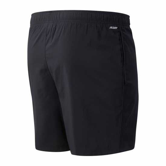 New Balance Accelerate 7 Inch Men's Shorts Black Мъжко облекло за едри хора