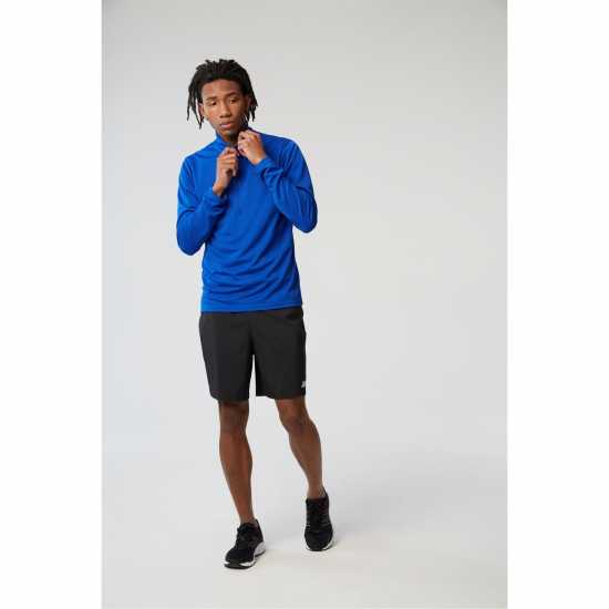 New Balance Accelerate 7 Inch Men's Shorts Black Мъжко облекло за едри хора