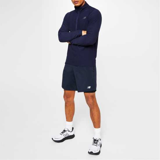 Мъжки дрехи за бягане New Balance Мъжки Шорти За Бягане Balance 2 In 1 7 Inch Running Shorts Mens Морска синьо New Balance Мъжки Шорти За Бягане Balance 2 In 1 7 Inch Running Shorts Mens Морска синьо Мъжки дрехи за бягане