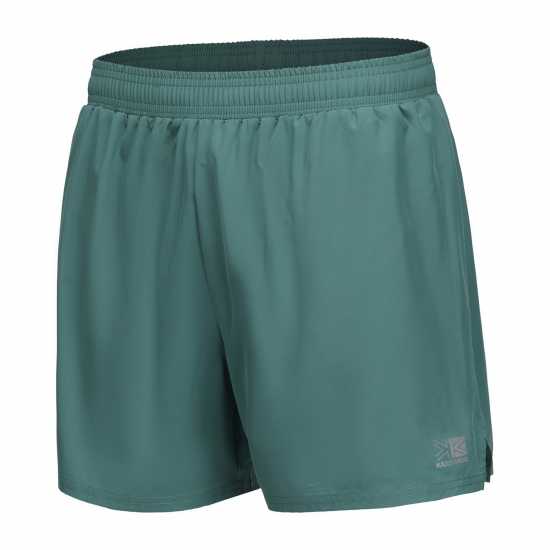 Мъжки дрехи за бягане Karrimor Мъжки Шорти Run 5 Inch Shorts Mens Green Spruce Karrimor Мъжки Шорти Run 5 Inch Shorts Mens Green Spruce Мъжки дрехи за бягане