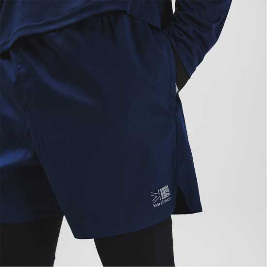 Karrimor Мъжки Шорти Run 5 Inch Shorts Mens Морска синьо Мъжки дрехи за бягане