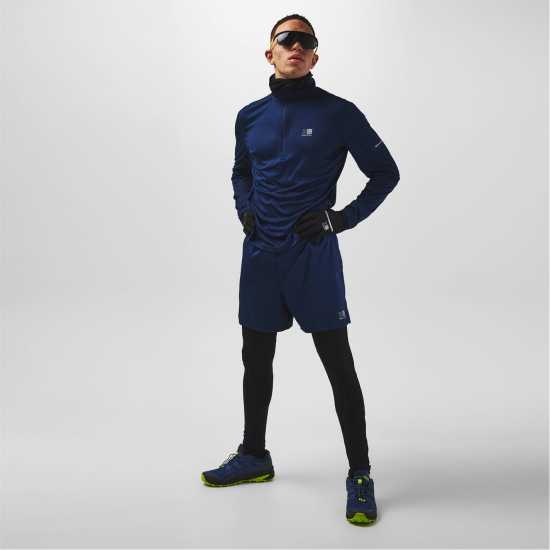 Karrimor Мъжки Шорти Run 5 Inch Shorts Mens Морска синьо Мъжки дрехи за бягане