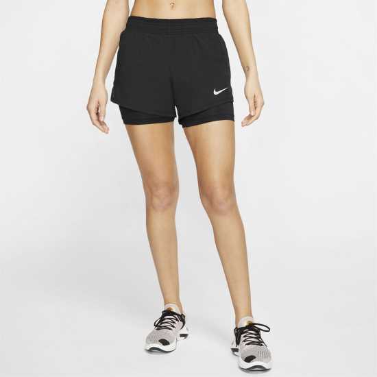 Nike Дамски Шорти 2In1 Shorts Ladies  Дамски клинове за фитнес