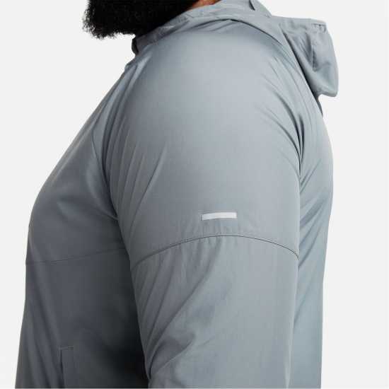 Nike Miler Men's Repel Running Jacket Димно сиво Мъжки якета и палта