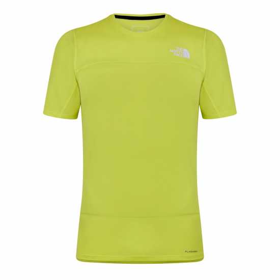The North Face Sunriser S/s Firefly Yellow  Мъжки дрехи за бягане
