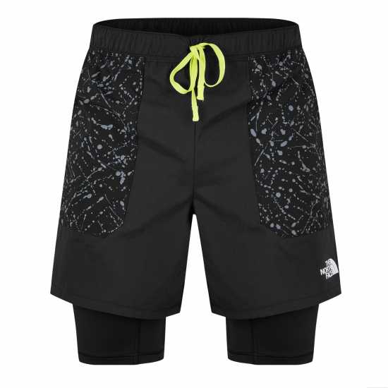 The North Face Sunriser 2In1 Short 6In Tnf Black  Мъжки дрехи за бягане