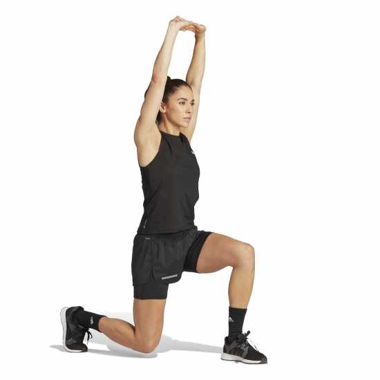 Adidas Дамски Шорти Ultimate Two-In-One Shorts Womens  Дамски клинове за фитнес