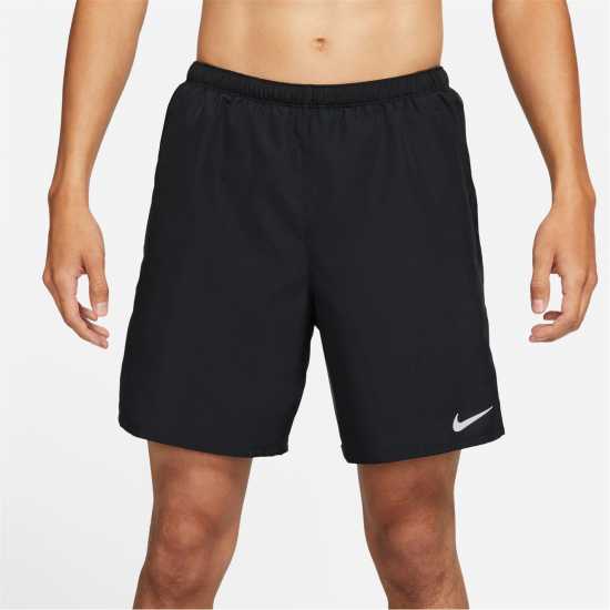 Nike Challenger Mens 2-In-1 Running Shorts Черно Мъжки дрехи за бягане