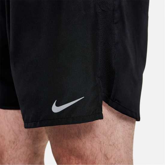Nike Challenger Mens 2-In-1 Running Shorts Черно Мъжки дрехи за бягане