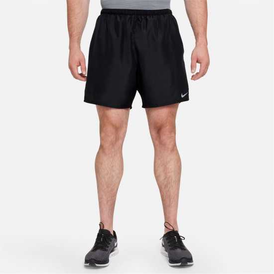Nike Challenger Mens 2-In-1 Running Shorts Черно Мъжки дрехи за бягане
