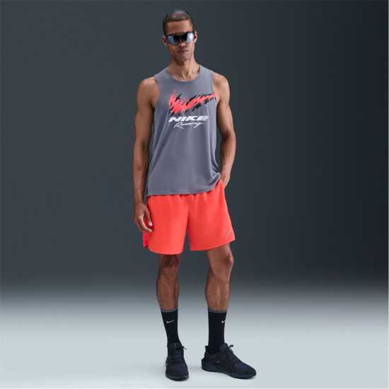 Nike Challenger Mens 2-In-1 Running Shorts Crimson/Rf Silv Мъжки дрехи за бягане