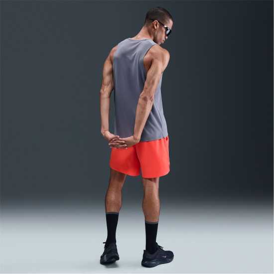 Nike Challenger Mens 2-In-1 Running Shorts Crimson/Rf Silv Мъжки дрехи за бягане