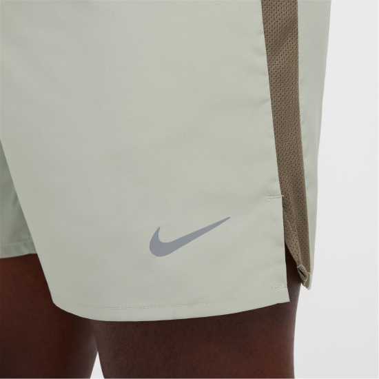 Nike Challenger Mens 2-In-1 Running Shorts Джейд Хоризонт Мъжки дрехи за бягане