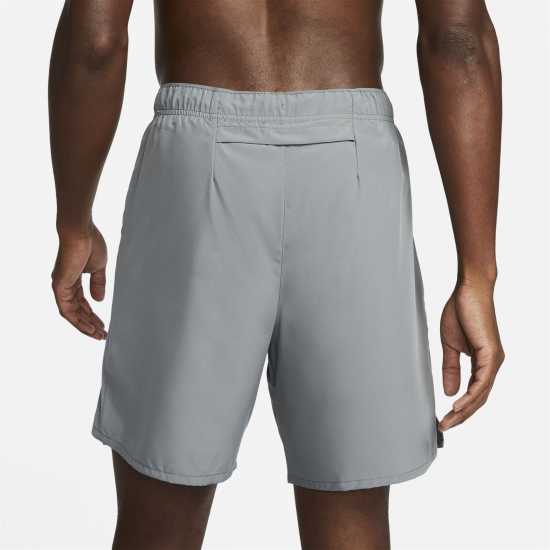 Nike Challenger Mens 2-In-1 Running Shorts Димно сиво Мъжки дрехи за бягане
