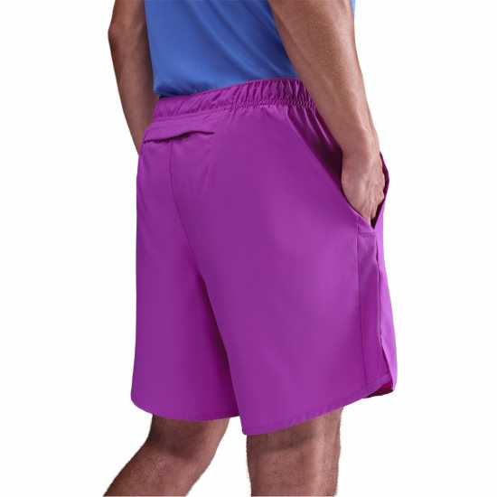 Мъжки дрехи за бягане Nike Challenger Mens 2-In-1 Running Shorts Vivid Prpl/Silv Nike Challenger Mens 2-In-1 Running Shorts Vivid Prpl/Silv Мъжки дрехи за бягане