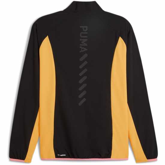 Puma Run Elite Ultraweave Jacket M Черно/Слънчево Мъжки якета и палта