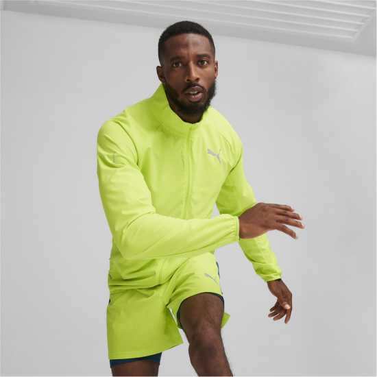 Мъжки якета и палта Puma Run Elite Ultraweave Jacket M Лайм Прах Puma Run Elite Ultraweave Jacket M Лайм Прах Мъжки якета и палта