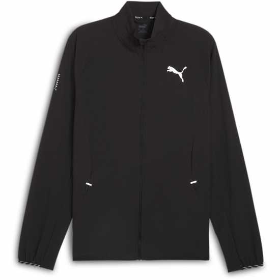 Puma Run Elite Ultraweave Jacket M Черно Пума Мъжки якета и палта