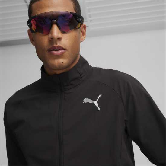 Puma Run Elite Ultraweave Jacket M Черно Пума Мъжки якета и палта