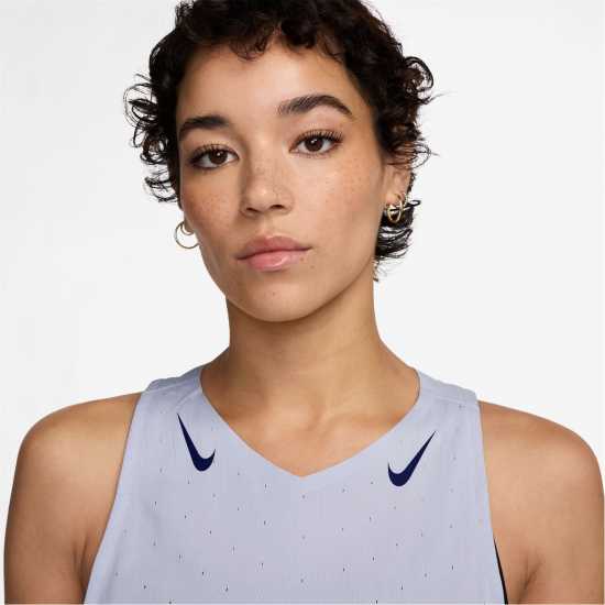 Дамски дрехи за бягане Nike Aeroswift Women's Dri-Fit Adv Running Singlet Призрачно синьо Nike Aeroswift Women's Dri-Fit Adv Running Singlet Призрачно синьо Дамски дрехи за бягане