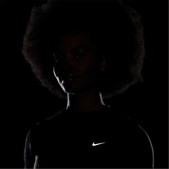 Nike Running Division Women's Dri-FIT ADV Short-Sleeve Running Top Земя/Черно 