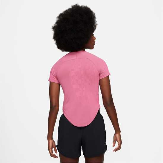 Дамски дрехи за бягане Nike Running Division Women's Dri-FIT ADV Short-Sleeve Running Top Алхимия Розова Nike Running Division Women's Dri-FIT ADV Short-Sleeve Running Top Алхимия Розова Дамски дрехи за бягане