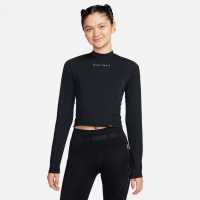 Nike Trail Women's Dri-FIT Long-Sleeve Running Top Черно Дамски дрехи за бягане