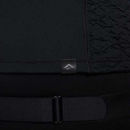 Nike Trail Women's Dri-FIT Long-Sleeve Running Top Черно Дамски дрехи за бягане