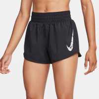 One Swoosh Women's Dri-fit Running Mid-rise Brief-lined Shorts