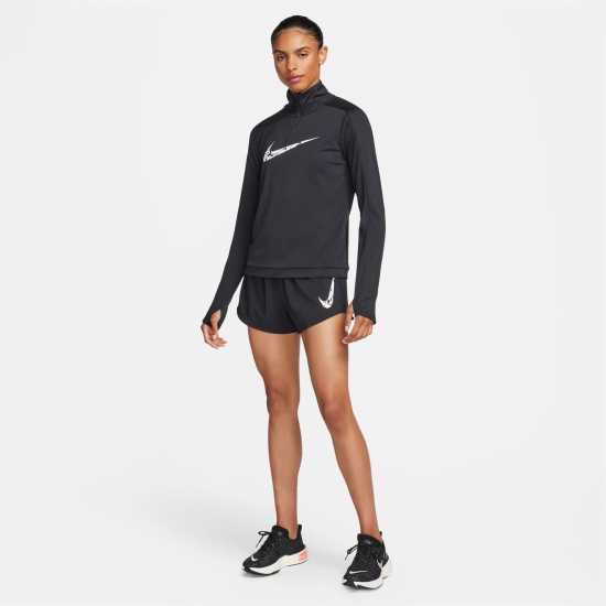 One Swoosh Women's Dri-fit Running Mid-rise Brief-lined Shorts  Дамски клинове за фитнес