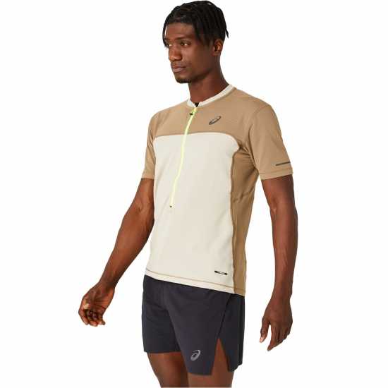 Asics Fuji Short Sleeve Top Sn42  Мъжки горнища с цип
