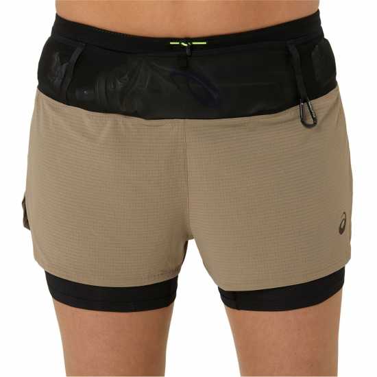 Дамски клинове за фитнес Asics Fuji 2In1 Short Ld42 Asics Fuji 2In1 Short Ld42 Дамски клинове за фитнес