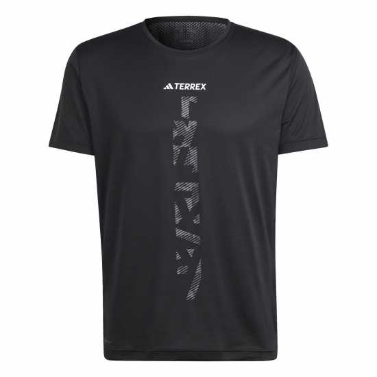 Мъжки тениски и фланелки Adidas Terrex Agravic Trail Running T-Shirt Черно Adidas Terrex Agravic Trail Running T-Shirt Черно Мъжки тениски и фланелки