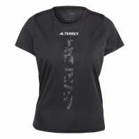 Adidas Terrex Agravic Trail Running T-Shirt Черно Дамски тениски и фланелки