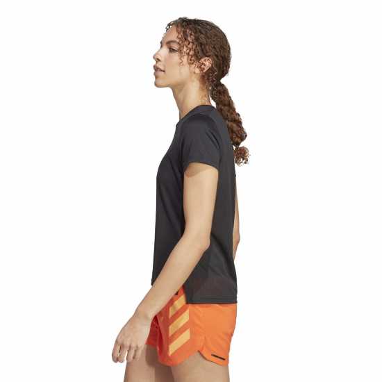Adidas Terrex Agravic Trail Running T-Shirt Черно Дамски тениски и фланелки