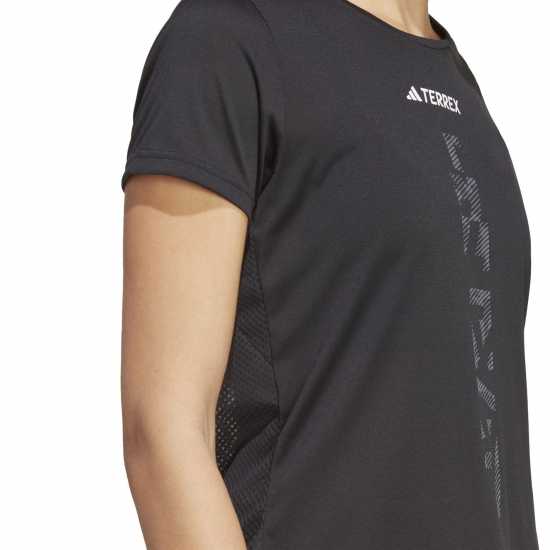 Adidas Terrex Agravic Trail Running T-Shirt Черно Дамски тениски и фланелки